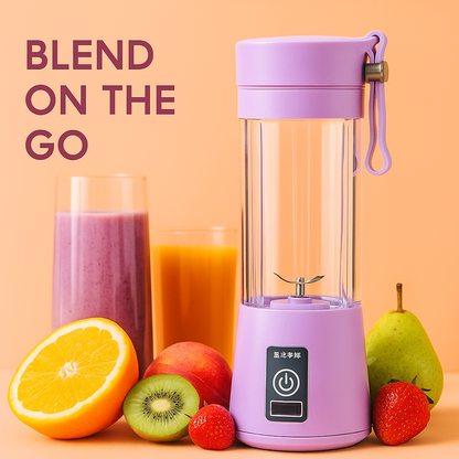 Blender Portable Rechargeable – Préparez vos jus frais partout !