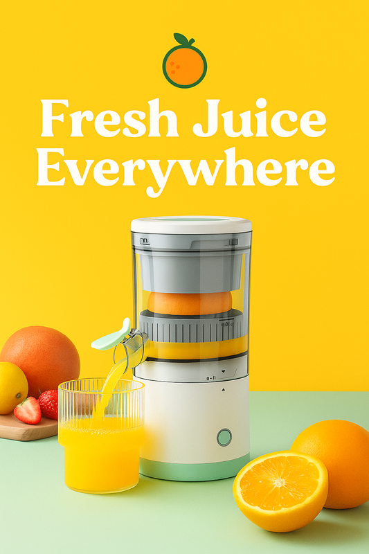 Presse-Agrumes Électrique Innovant – Du Jus Frais en Quelques Secondes !