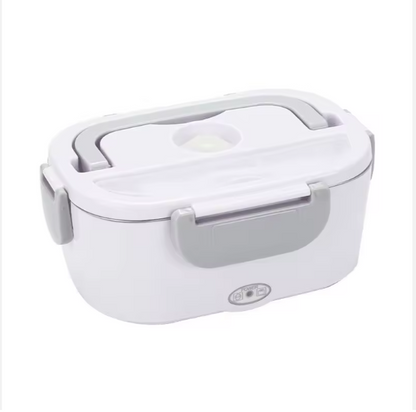 Lunch Box Chauffante Électrique – Boîte Repas Portable Anti-Fuite, Chauffe Automatiquement vos Repas Partout !