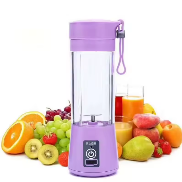 Blender Portable Rechargeable – Préparez vos jus frais partout !
